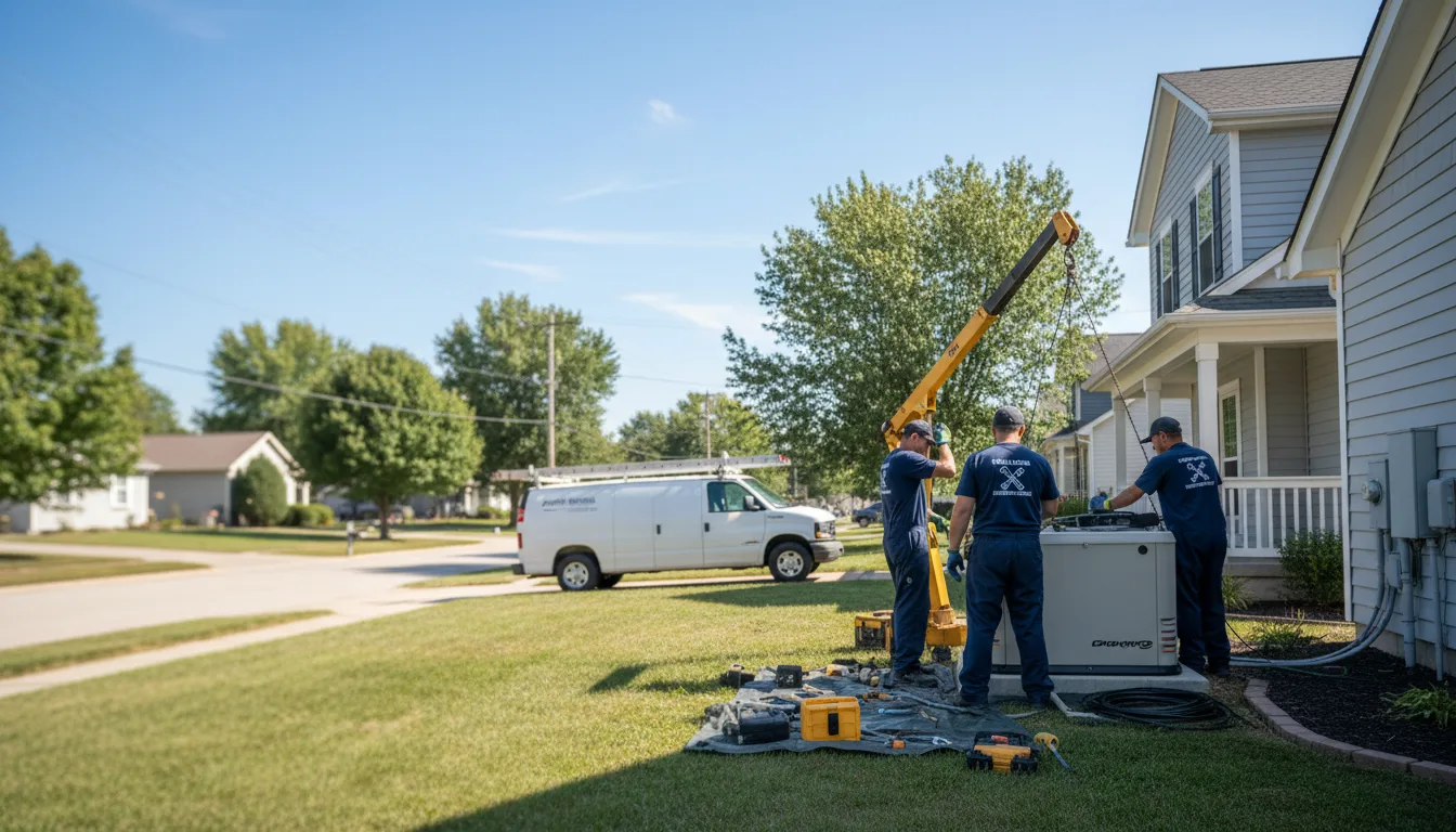 Generator Installation in Gloverville, SC near me